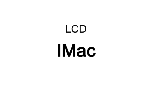 LCD for iMac
